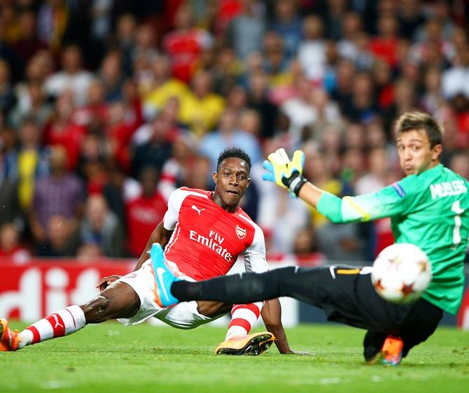 Danny Welbeck of Arsenal