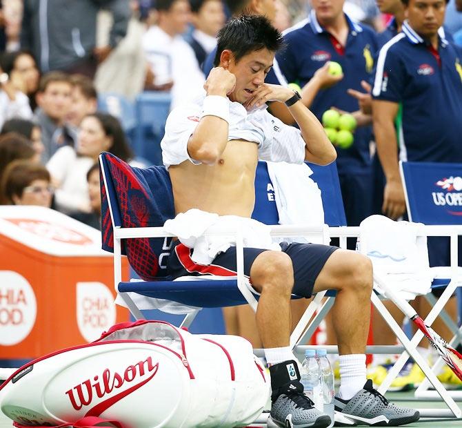 Kei Nishikori of Japan 