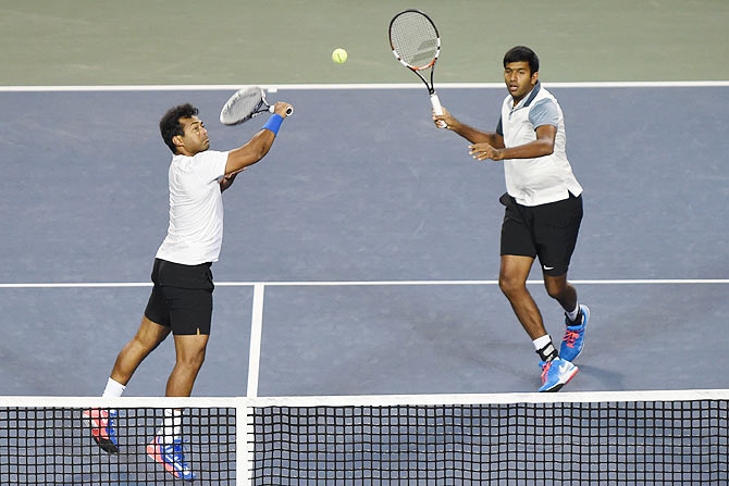 Leander Paes and Rohan Bopanna