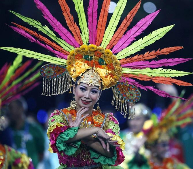 India at Asian Games Closing Cermony