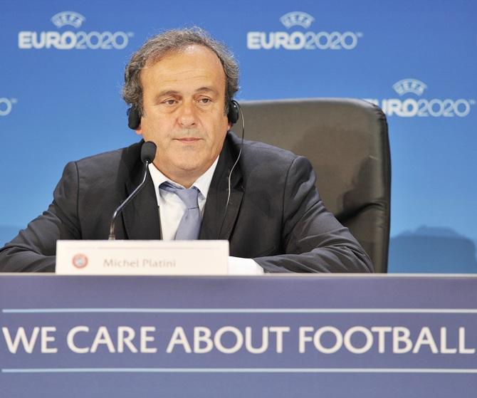 UEFA President Michel Platini