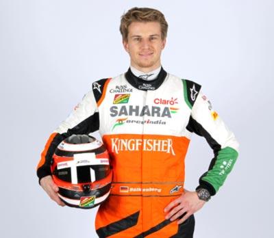 Nico Hulkenberg of Germany and Force India