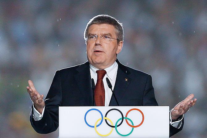 IOC President Thomas Bach