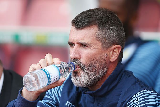 Aston Villa assistant manager Roy Keane