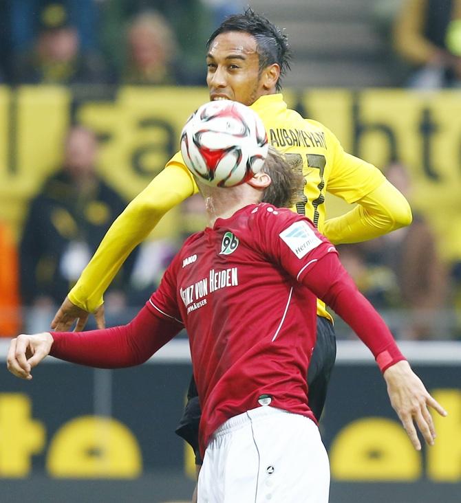 Borussia Dortmund's Pierre-Emerick Aubameyang