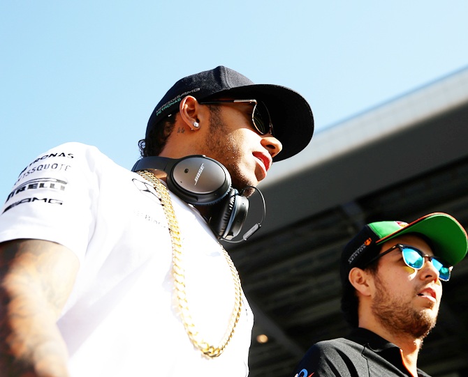 Hamilton slams Red Bull official over Perez comments