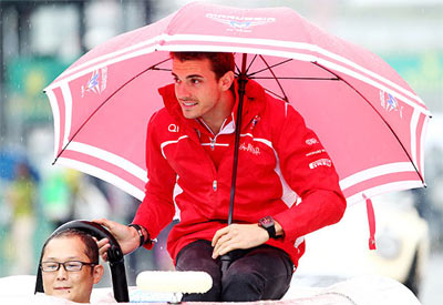 Jules Bianchi of France and Marussia