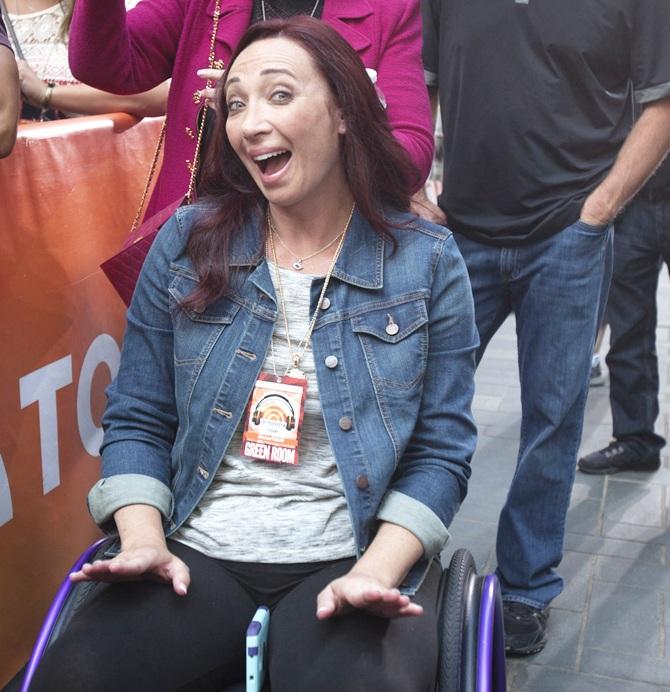 Former Olympic swimmer Amy Van Dyken-Rouen