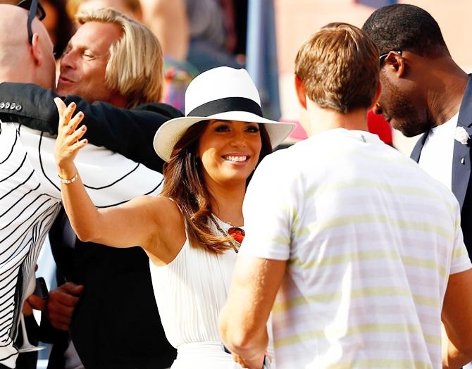 Eva Longoria, US Open