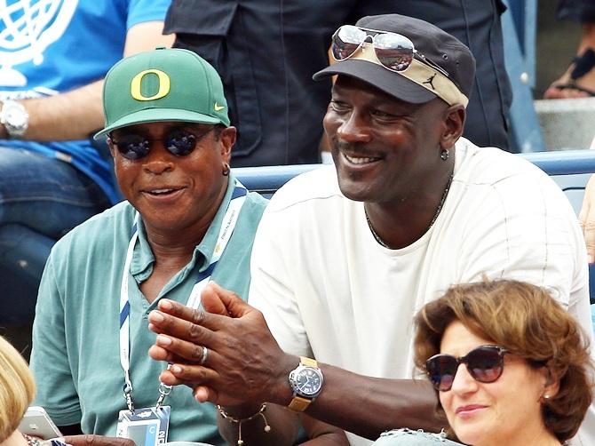 Michael Jordan, Roger Federer