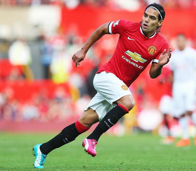 Manchester United's Radamel Falcao