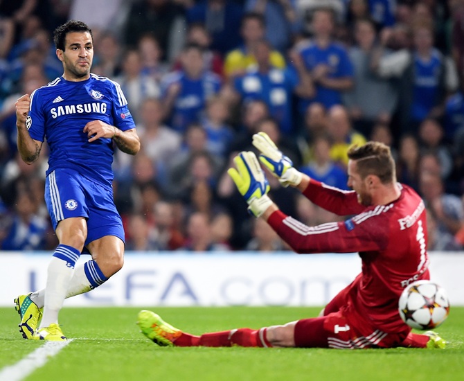 Chelsea, Champions League, Fabregas