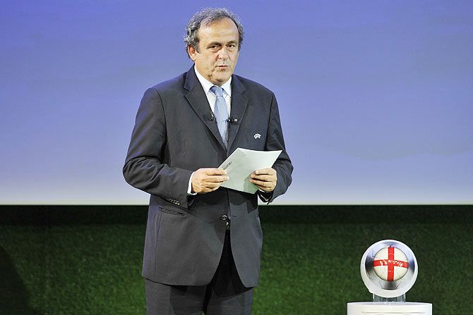UEFA chief Michel Platini