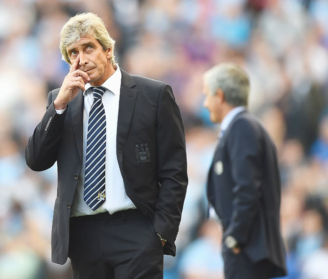 Manuel Pellegrini of Manchester City 