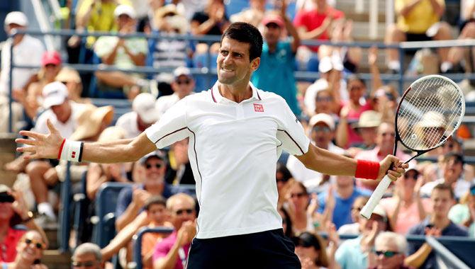 Serbia's Novak Djokovic