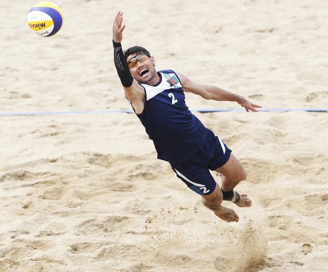 Afghan beach volleyball team miss out on medal, car but attract