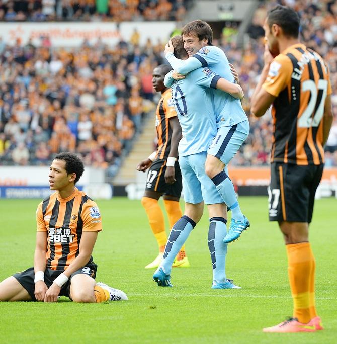 Edin Dzeko of Manchester City 