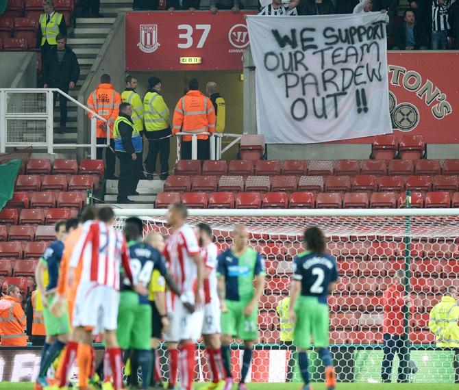 Newcastle United supporters