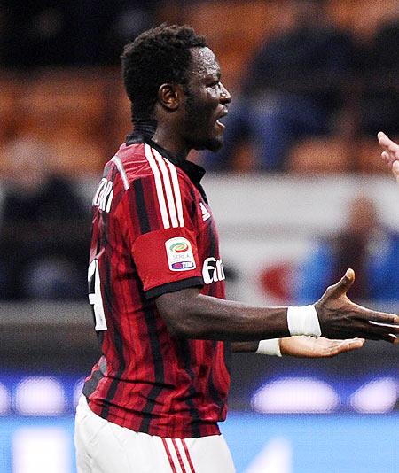 AC Milan's Sulley Muntari