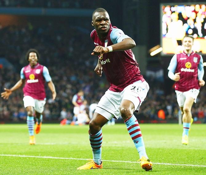 Christian Benteke of Aston Villa 