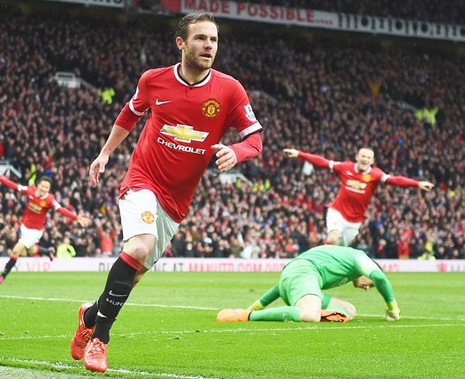 Juan Mata of Manchester United