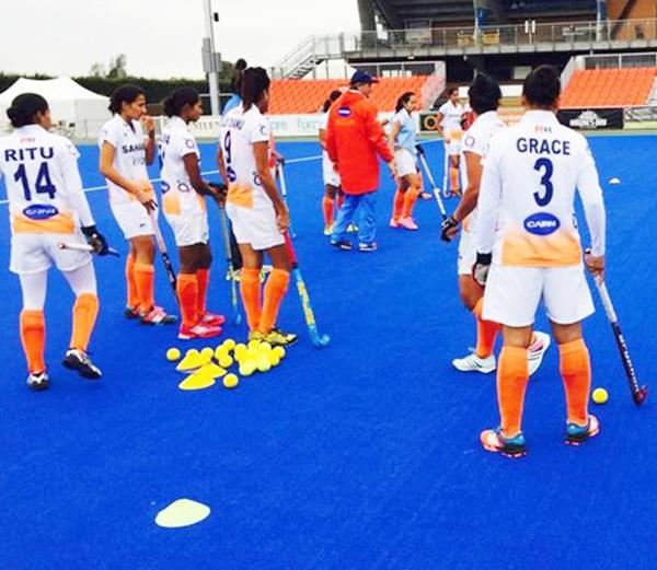 Indian women hockey team