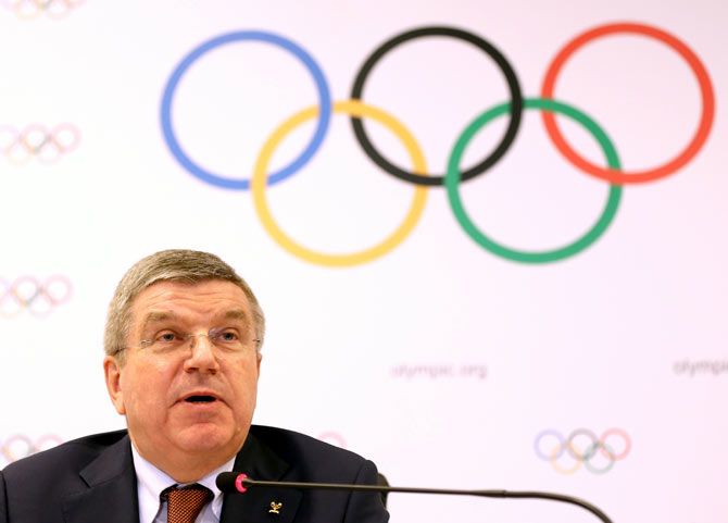 IOC chief Thomas Bach