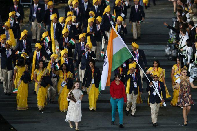 Sushil Kumar of the India Olympic