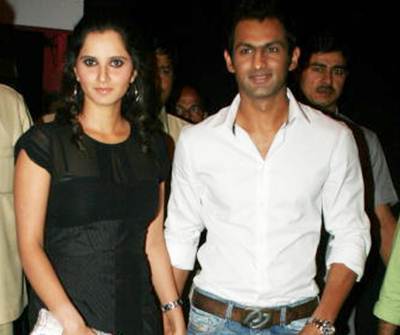 Sania Mirza and Shoaib Malik