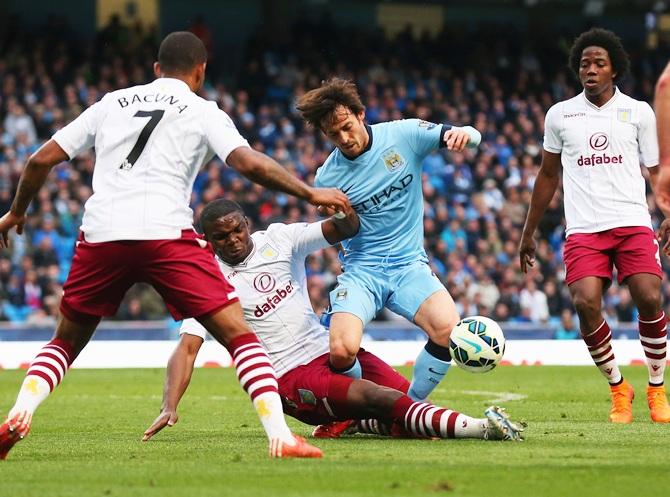 David Silva of Manchester City