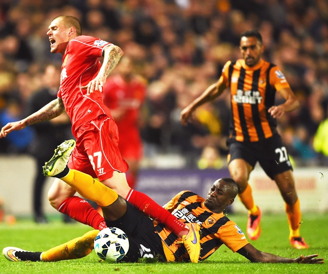 Martin Skrtel of Liverpool