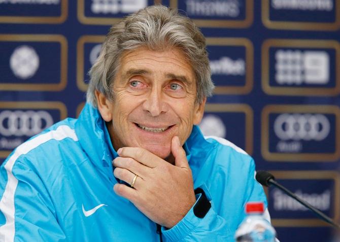 Manchester City Manager Manuel Pellegrini