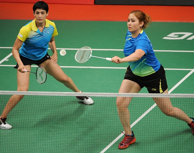 Jwala Gutta and Ashwini Ponappa 