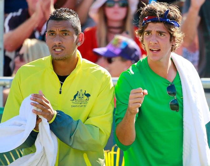 Nick Kyrgios and Thanasi Kokkinakis