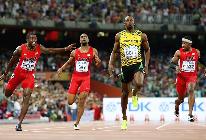  Usain Bolt of Jamaica 