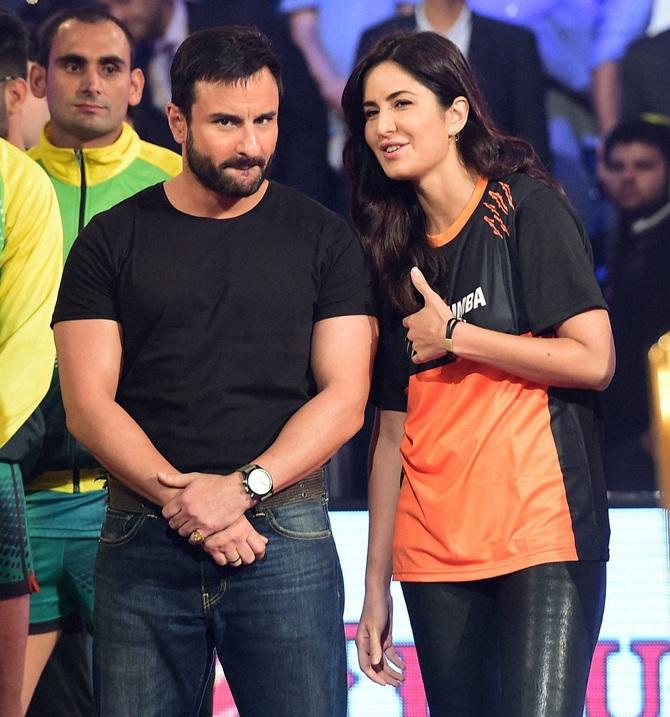 Saif Ali Khan, Katrina Kaif 