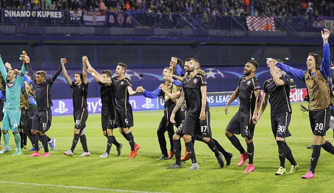 Dinamo Zagreb players