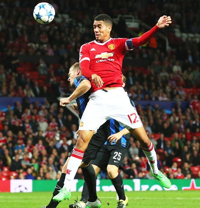 Chris Smalling of Manchester United