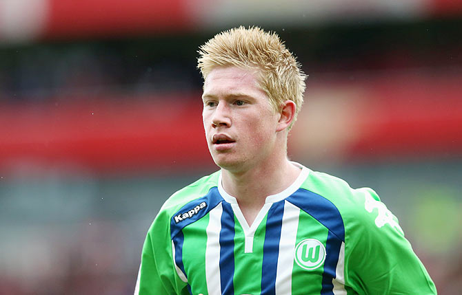 Kevin de Bruyne of Wolfsburg 