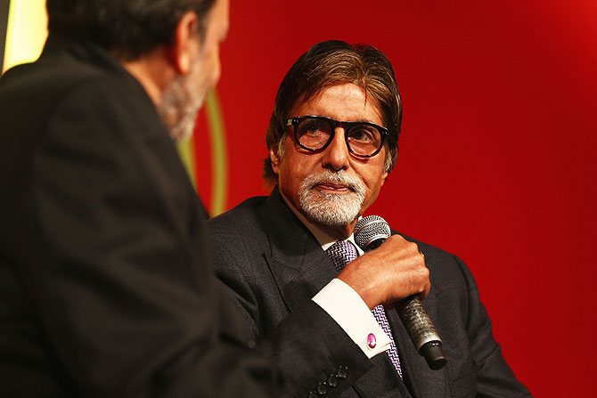 Amitabh Bachchan at an IPTL event in New Delhi last year
