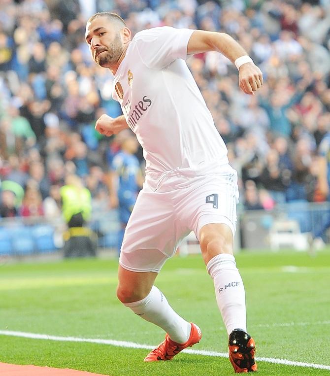 Karim Benzema of Real Madrid