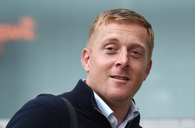 Swansea City manager Gary Monk  