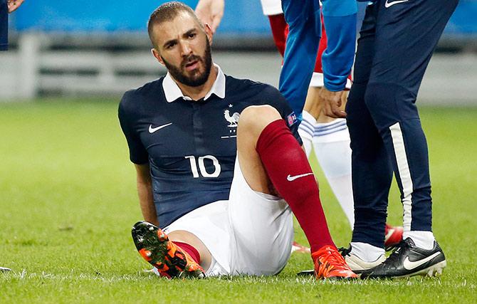 France's Karim Benzema 