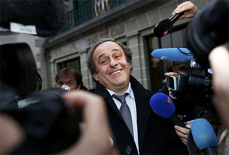 UEFA President Michel Platini