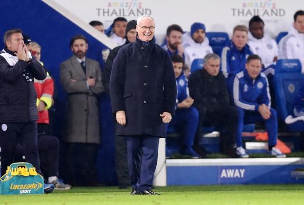 Leicester manager Claudio Ranieri 