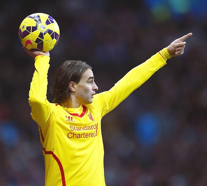 Lazar Markovic of Liverpool