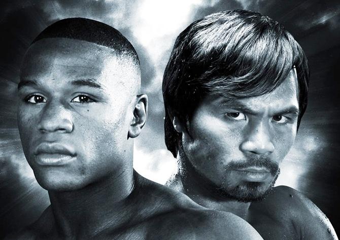 Floyd Mayweather Jr. and Manny Pacquiao