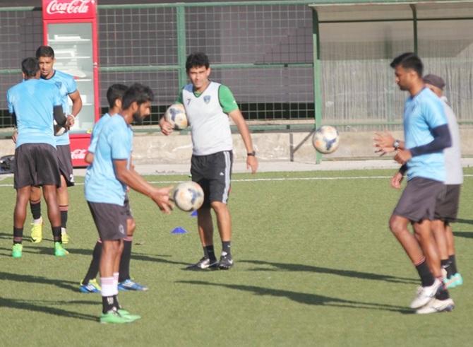 Mumbai FC's coach Khalid Jamil