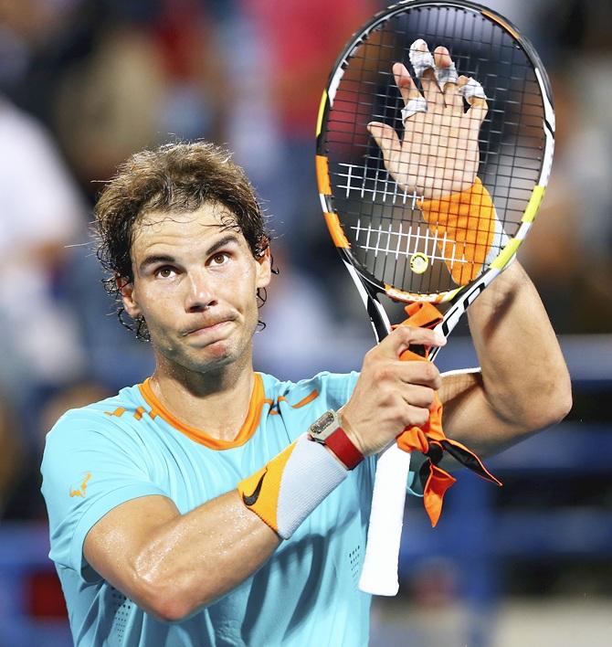 Rafael Nadal of Spain