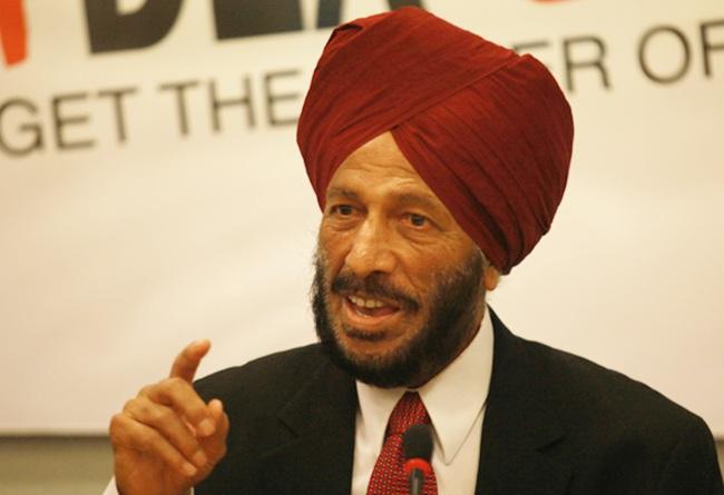 Legendary athlete Milkha Singh 